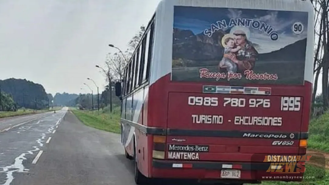 Chofer de empresa de turismo que transportaba niños da positivo al alcotest