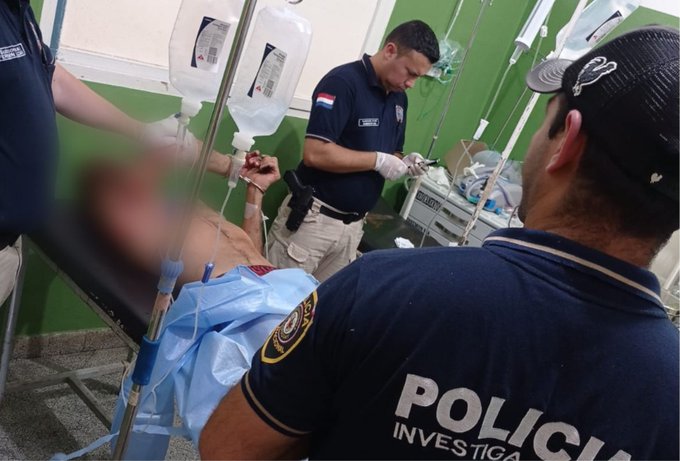 Un presunto malviviente fue herido en el hombro tras enfrentamiento con la Policía en San Pedro