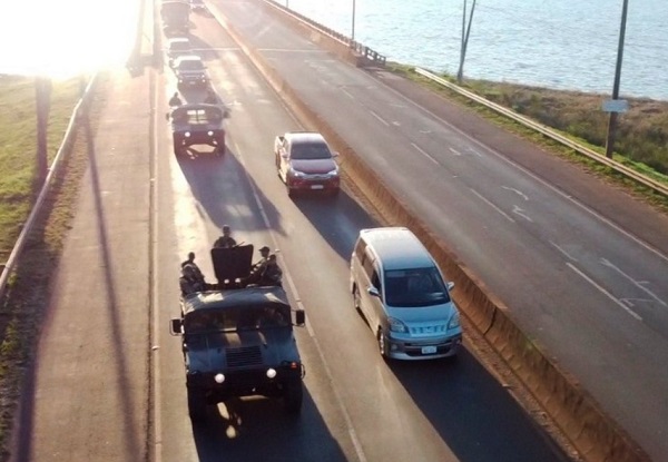 Fuerzas militares se despliegan en Itapúa para reforzar seguridad en el sur
