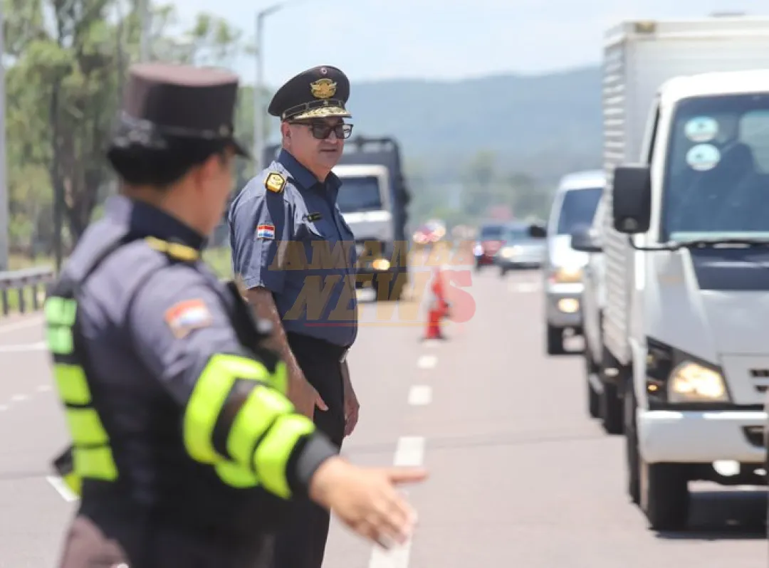 Preparan desvíos: ¿Cómo será la cobertura del Operativo Caacupé de la Patrulla Caminera?