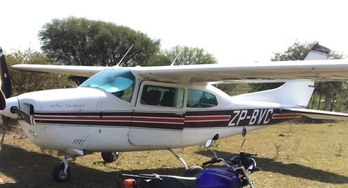 Un detenido tras robo de aeronave en Caacupé