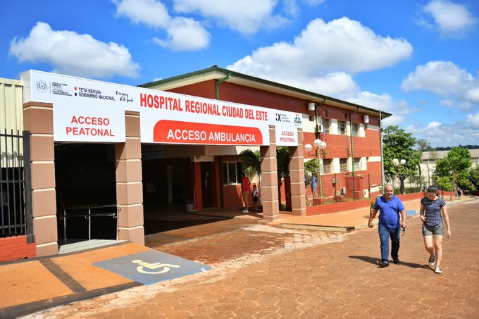 Aparecen casos de Covid-19 en pacientes del Hospital Regional de CDE