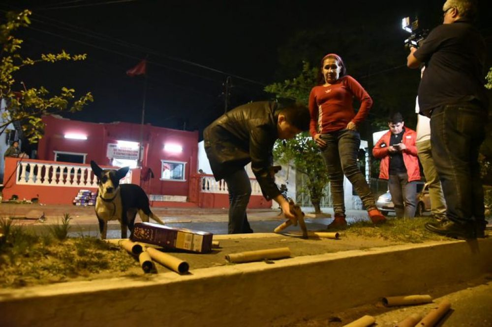 Seccionalero queda con los dedos destrozados tras festejar aniversario de ANR