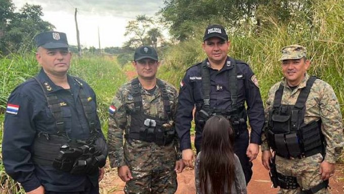 Hallan sana y salva a la niña que estaba desaparecida en Amambay