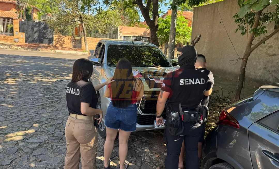SENAD cierra caso de cocaína en licuadoras con capturas en Lambaré