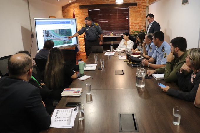 Operativo Caacupé: Patrulla Caminera presentó nuevo trazado de circulación vehicular y peatonal