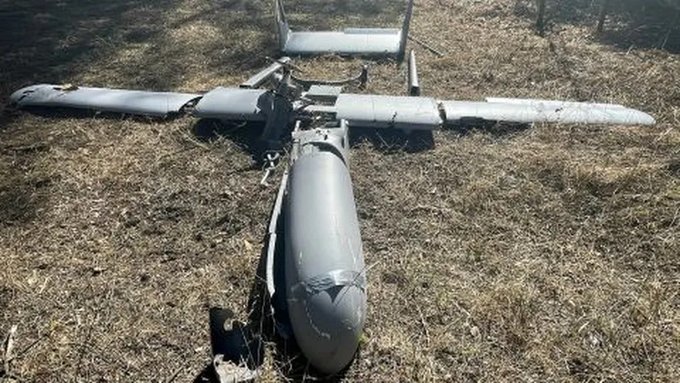 Ucrania derriba un dron armado de fabricación china