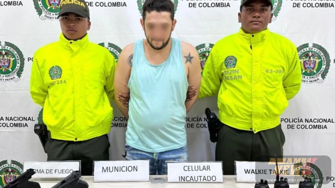 Capturan en Colombia a uno de los sicarios más buscados del Clan del Golfo