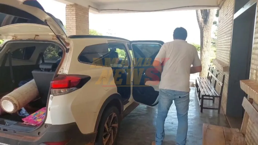 Usan vehículo particular como ambulancia para salvar la vida de un bebé en San Pedro
