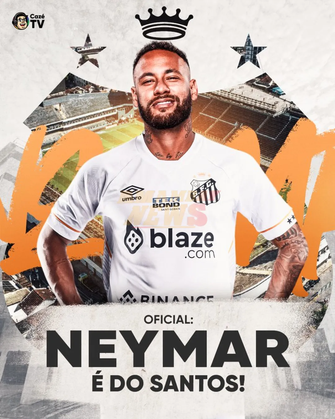 Confirmado: Neymar regresa al Santos después de 12 años