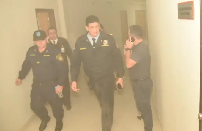 Principio de incendio y susto en Diputados