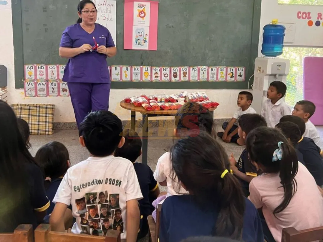 Promueven la salud bucal en Bella Vista Norte, Amambay