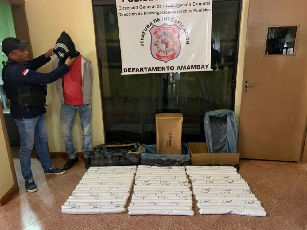 Dinamita incautada sería para el grupo criminal PCC