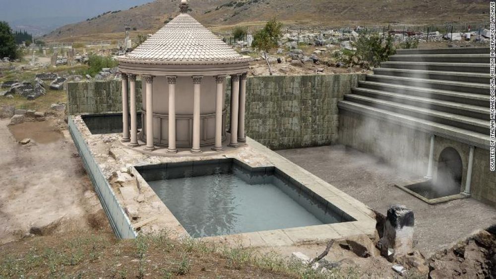 Científicos descifran el misterio de la "puerta del infierno" romana