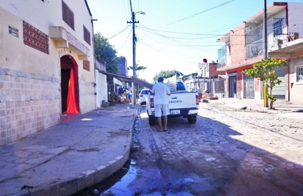 Vehículo de Puertos se usa para trabajos en seccional