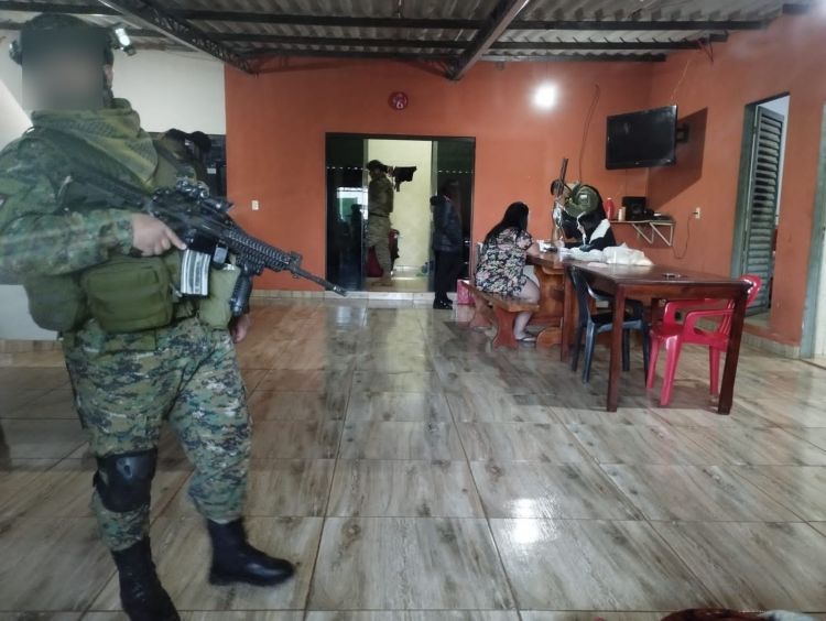 Megaoperación en Amambay para desbaratar red de sicarios