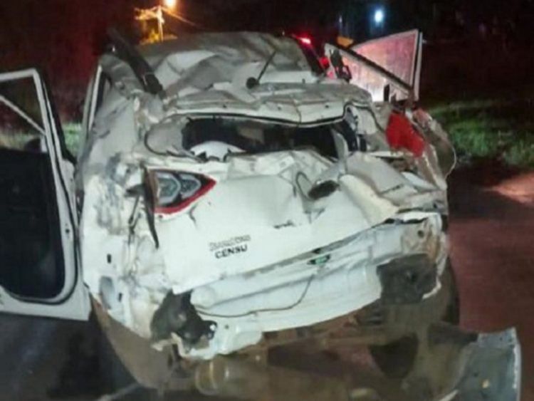 Adolescentes de 14 años hijos de políticos protagonizan vuelco de camioneta en San Bernardino