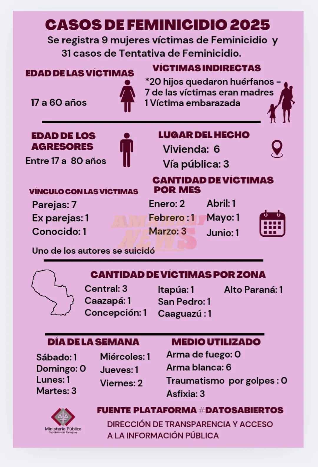 Feminicidios dejan 20 huérfanos y el Estado sigue sin frenar la violencia