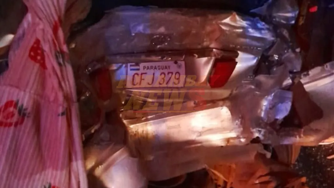 Un fallecido y varios heridos deja cuádruple choque en Hernandarias