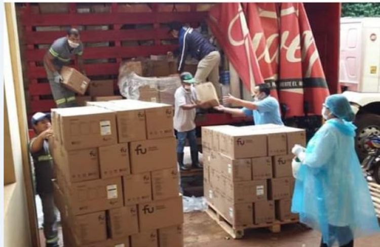 Llegan insumos y equipos de protección al Hospital Regional de Pedro Juan Caballero