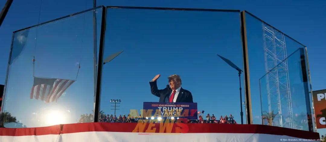 Hombre armado detenido niega intención de matar a Trump