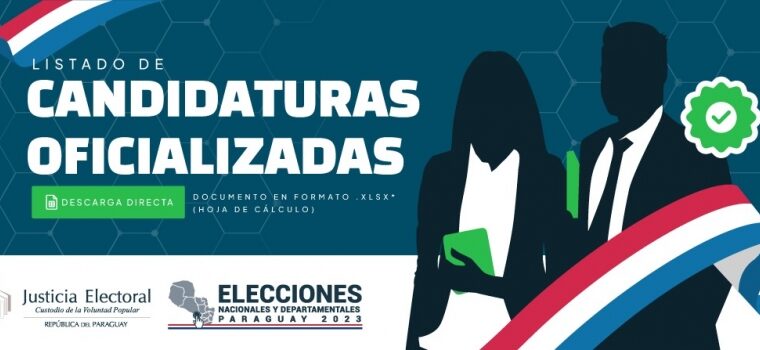 TSJE presenta nómina de candidatos oficializados para las elecciones nacionales