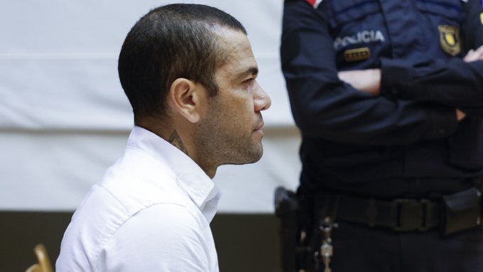 La Fiscalía se opone a la puesta en libertad provisional de Dani Alves