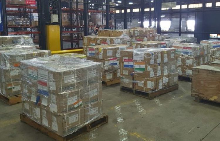 India dona medicamentos al Paraguay para combatir el covid-19