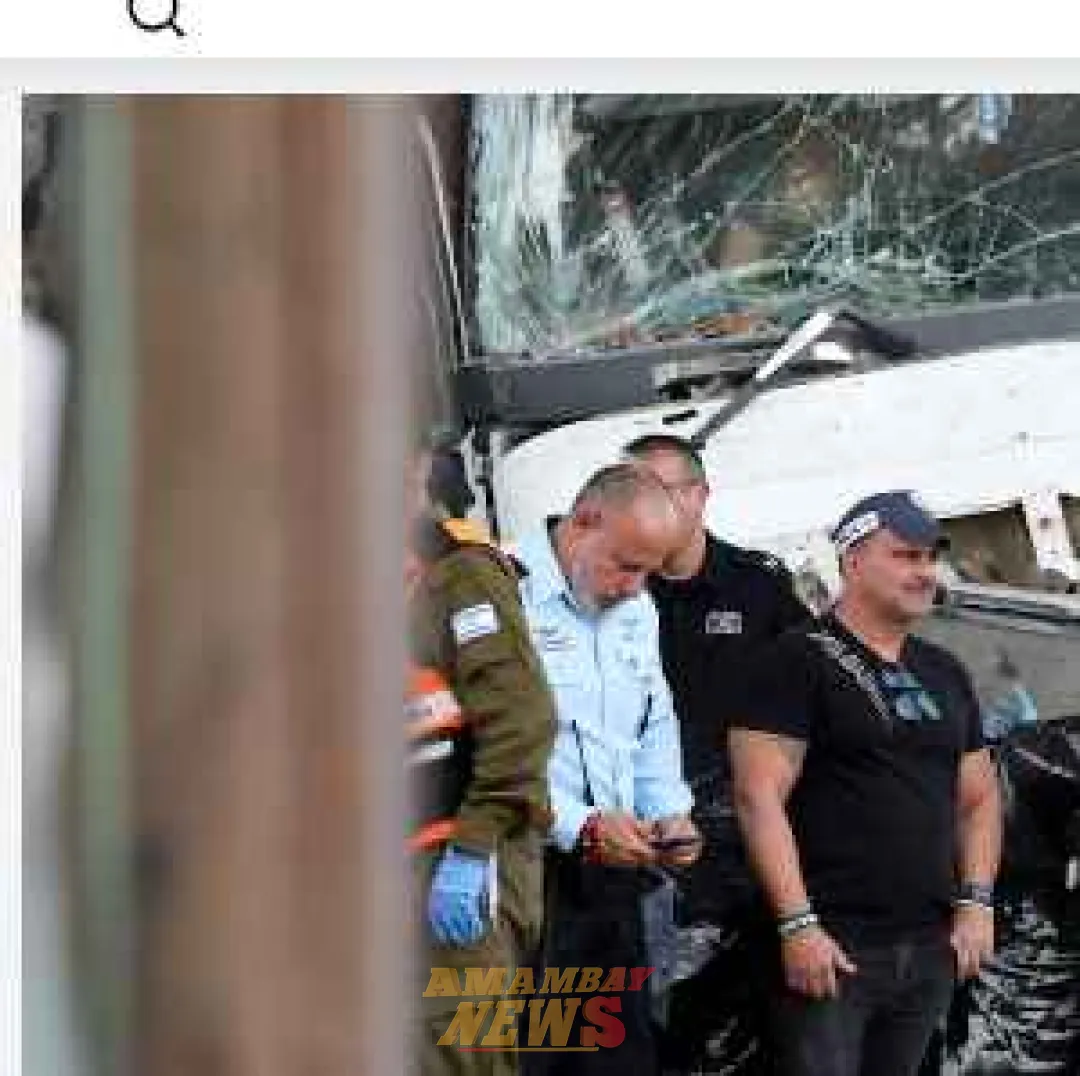 Un camión atropelló una parada de autobús en Tel Aviv y dejó al menos 35 heridos