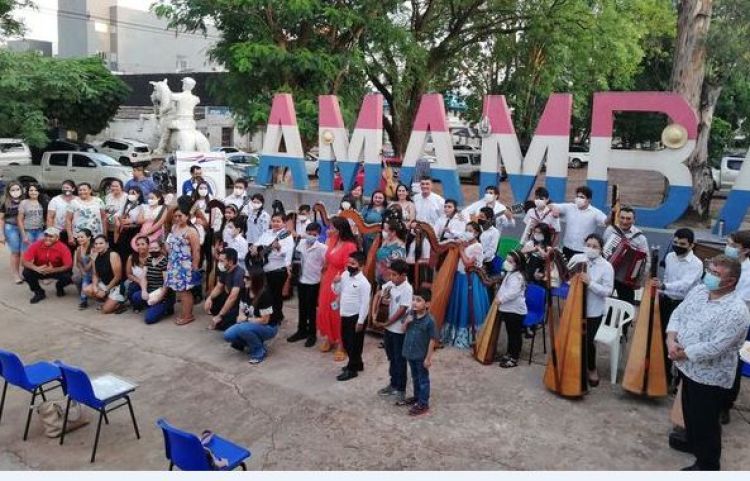 Escuela de Arpas y Guitarras de la Gobernación cerró sus actividades del año en Amambay