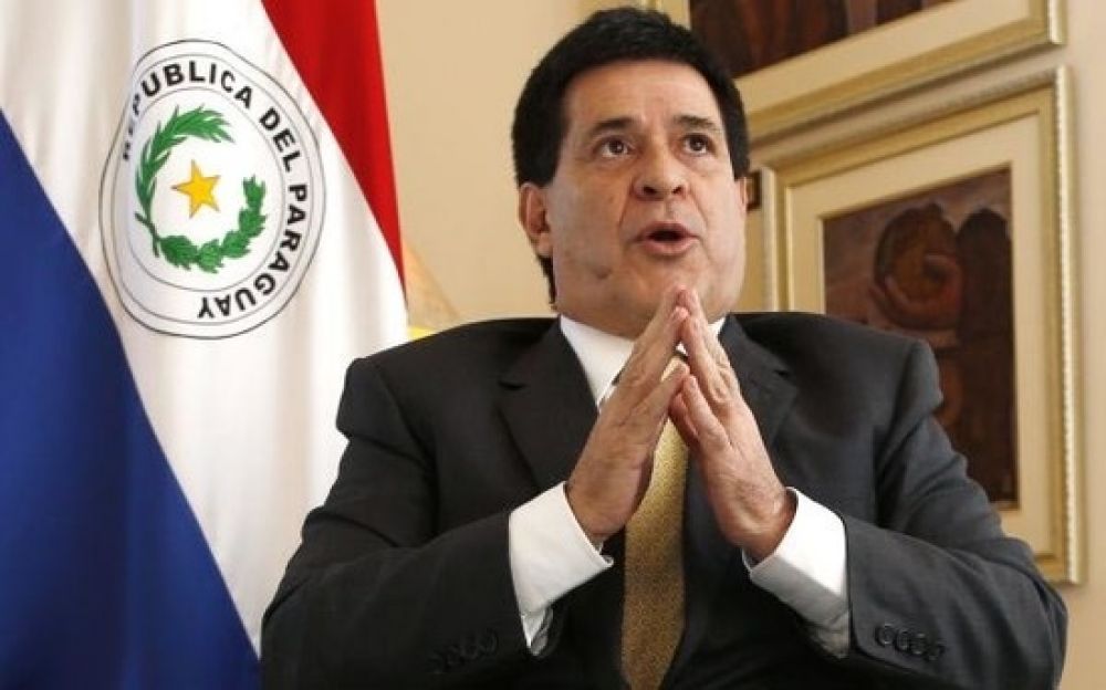 Levantan orden de detención contra Horacio Cartes