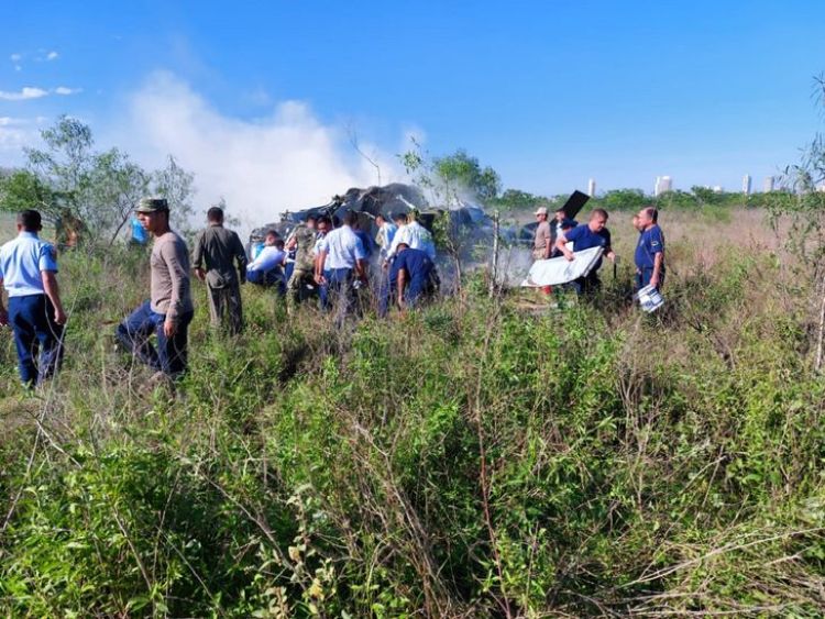 Confirman dos fallecidos tras accidente aéreo con helicóptero de entrenamiento en Luque
