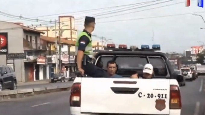 Policía captura al "terror de los supermercados" en Fernando de la Mora