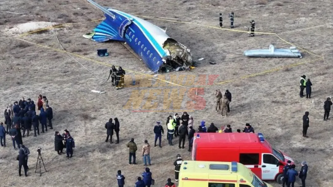 Ucrania afirma que el avión siniestrado en Kazajistán fue derribado por los rusos