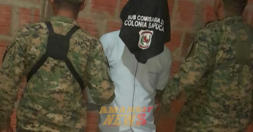 Trabajador de una telefonía es aprehendido por simular robo de una mochila con G. 17 millones