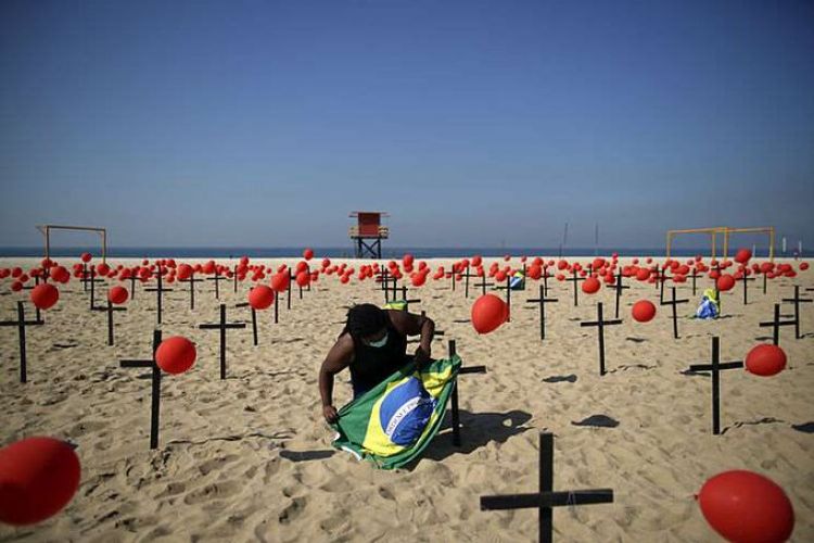 Brasil supera las 400.000 muertes por Covid-19