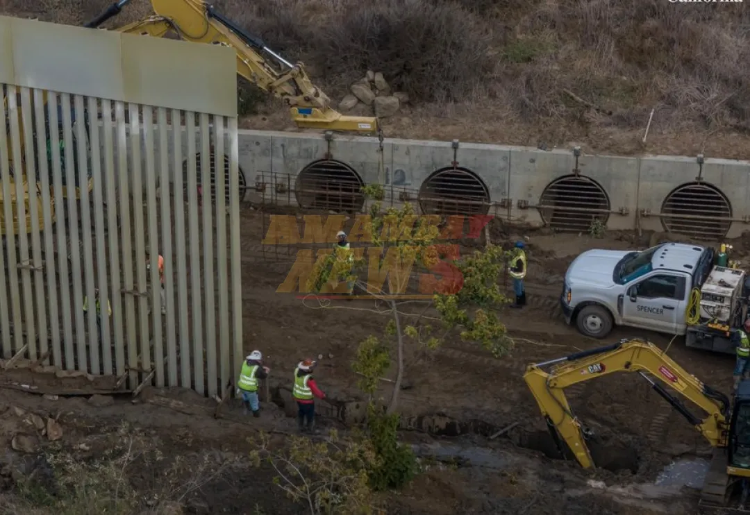 El Gobierno de Trump retoma la reconstrucción del muro en la fronteriza Tijuana