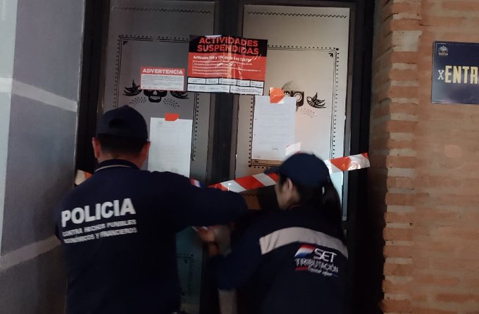 Actividades de dos locales nocturnos de Asunción fueron suspendidas