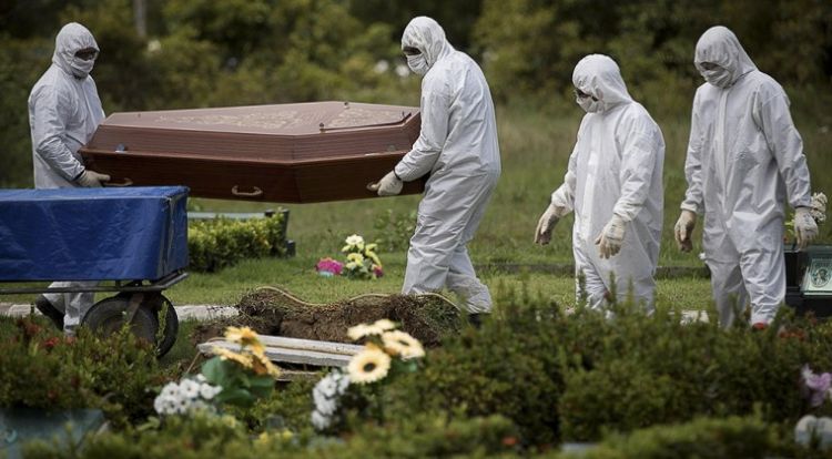 Brasil registra 751 muertes por COVID-19, la mayor cifra en un día desde el inicio de la pandemia