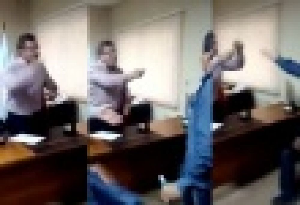 Nicanor involucrado en incidente con dirigente