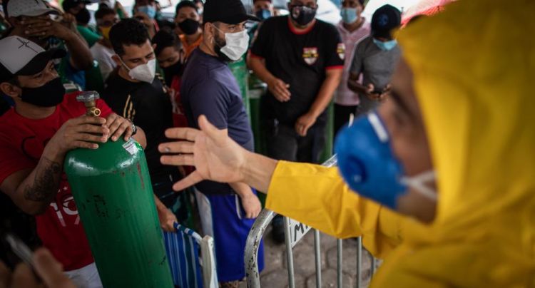 Covid-19: Brasil reporta 1,195 muertes en 24 horas