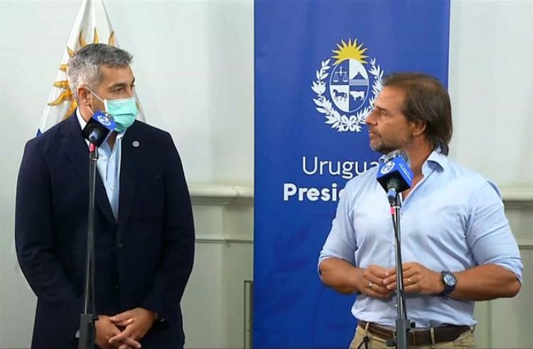 Mario Abdo habló de potenciar hidrovía Paraguay-Paraná y flexibilizar el Mercosur