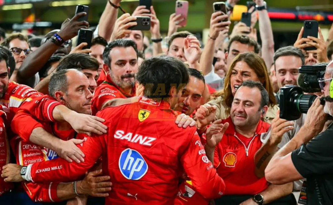 Carlos Sainz corrió su última carrera con Ferrari