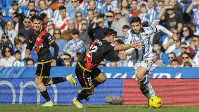 Empate con sabor a nada entre Real Sociedad y Rayo Vallecano