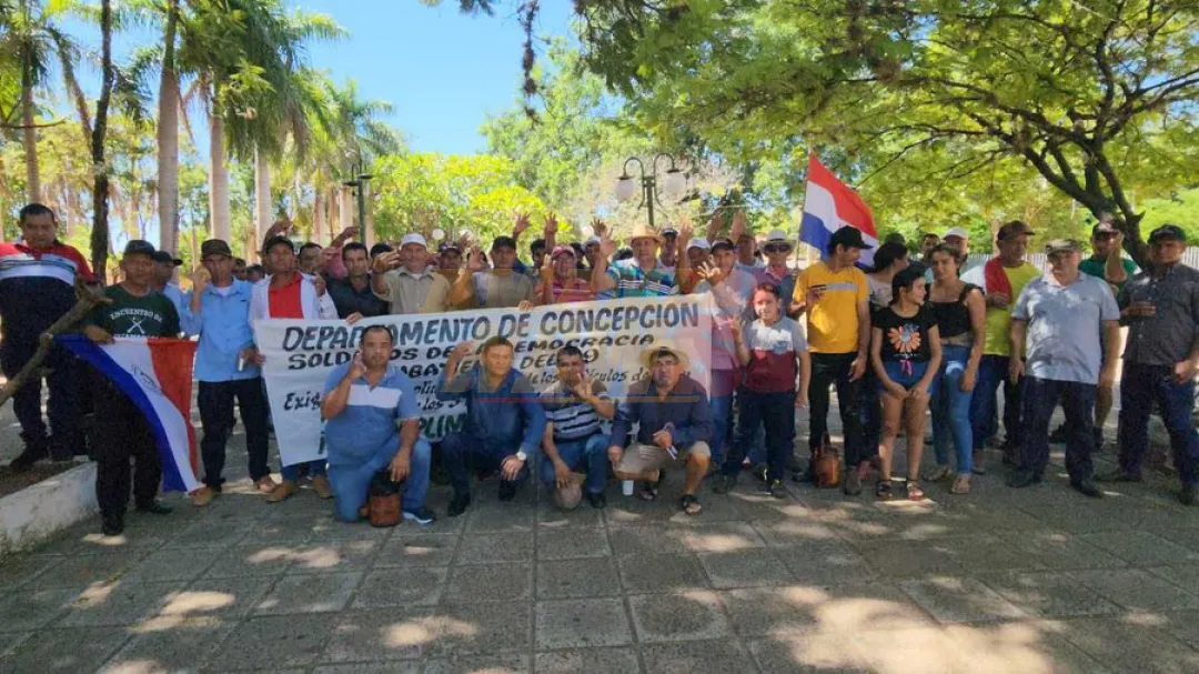 Soldados del 89 de Concepción exigen cumplimiento de la ley y pago de subsidio