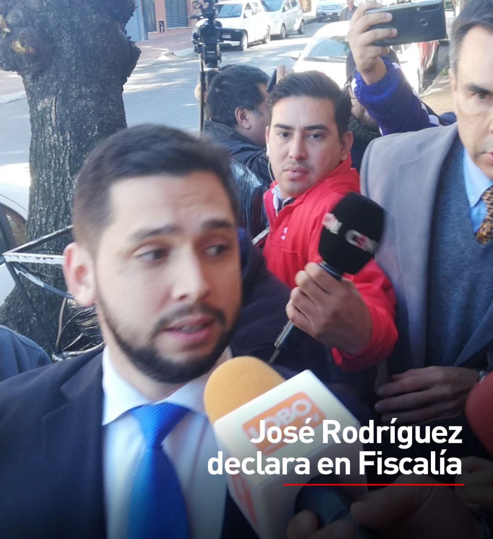 José Rodríguez declara en Fiscalía