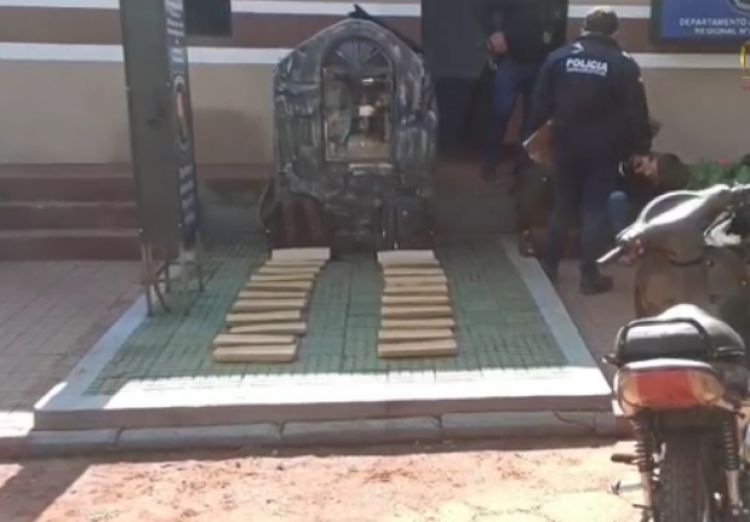 Dos detenidos en Pedro Juan Caballero transportando marihuana