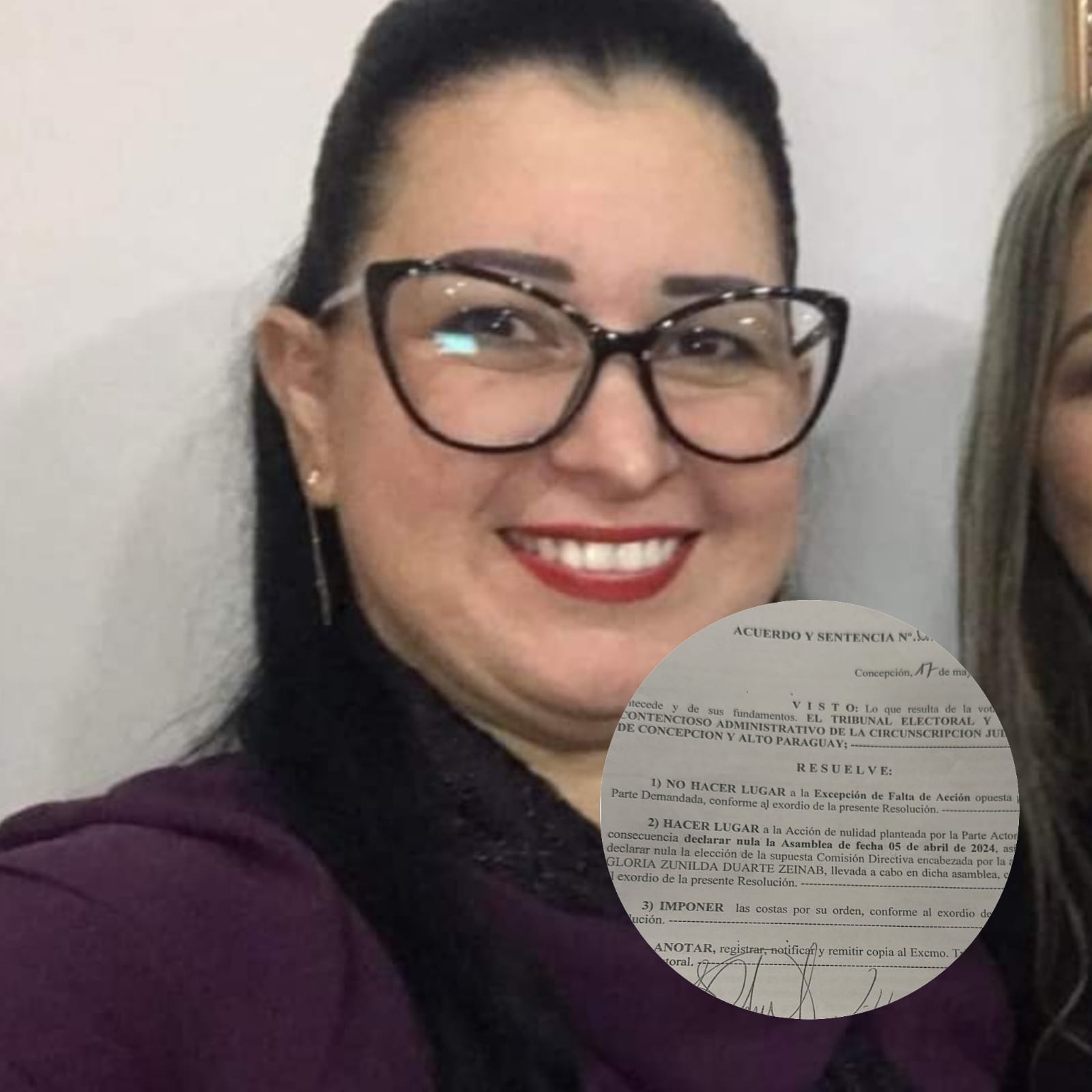 AMAA: Tribunal electoral anula elección de la abogada Gloria Duarte Montiel