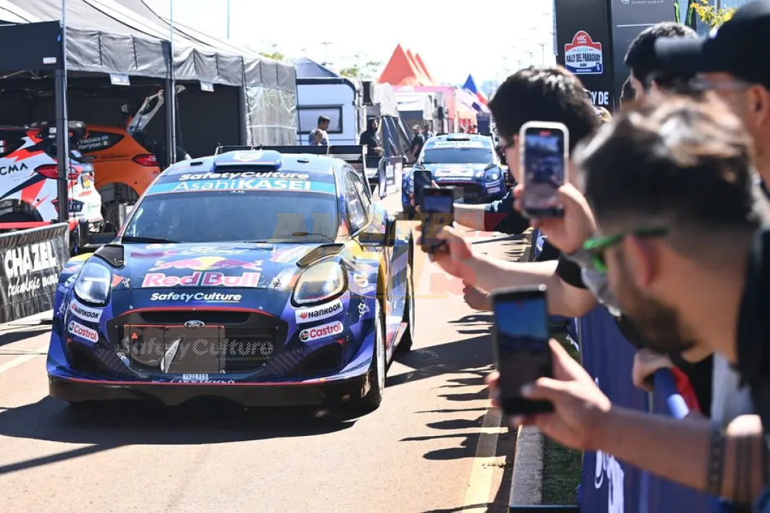 La fiesta del Rally Mundial ya se vive a pleno en la Fan Zone de Encarnación