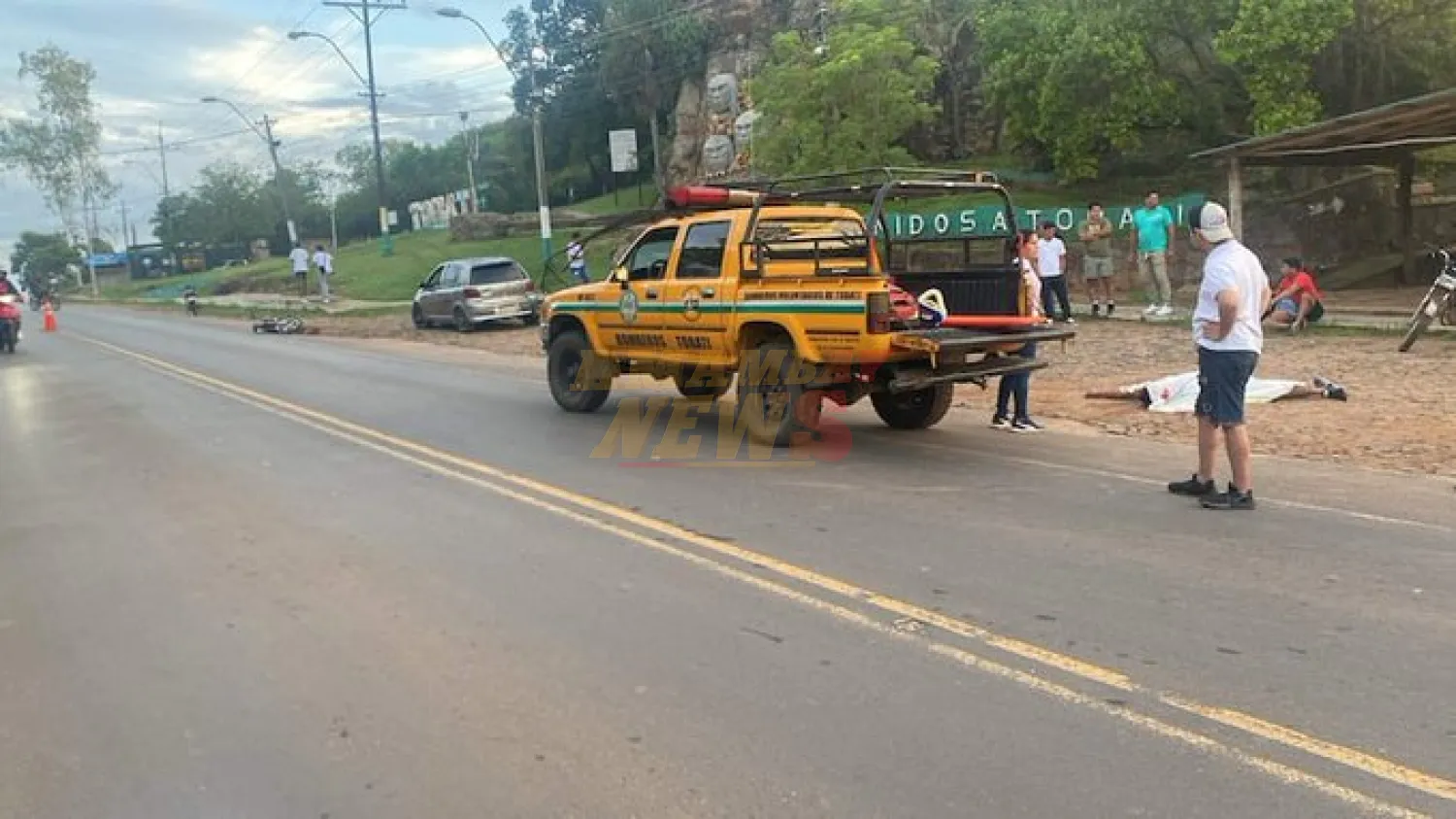 Militar muere al caer de motocicleta en Tobatí